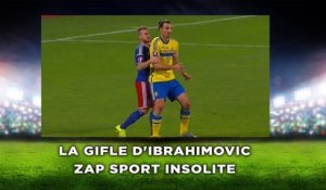 La gifle d'Ibrahimovic, zap sport insolite