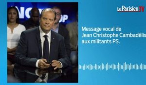 «Allo, c'est Cambadélis» : écoutez le message vocal du premier secrétaire du PS
