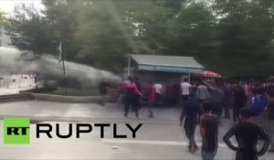 Turquie : la police utilise des canons à eau contre les protestataires pro-kurdes