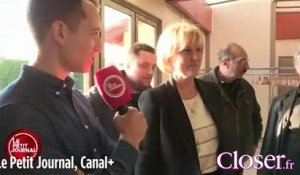 Un journaliste du "Petit Journal" agace Nadine Morano avec une question sur Donald Trump