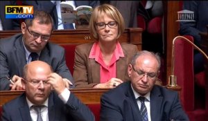 "C'est du n'importe quoi!" répond Sapin à une députée qui l'interpelle sur son budget