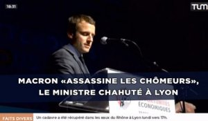 Macron «assassine les chômeurs», le ministre chahuté à Lyon