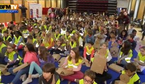 Paris: des écoliers apprennent les gestes qui sauvent