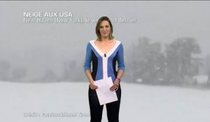USA : 1ères neiges au nord-est