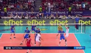 Volley-ball : les Bleus sacrés champions d'Europe