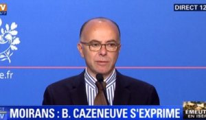 Incidents de Moirans : il n'y aura «aucune complaisance de l'Etat» assure Cazeneuve