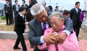 Adieux déchirants des familles coréennes après de brèves retrouvailles