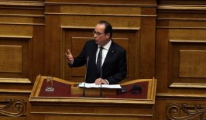 Discours devant le Parlement grec