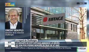 Le regard de Challenges: Eiffage annonce la mort de son PDG Pierre Berger - 23/10