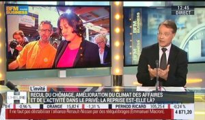 Recul du chômage: "Nous sommes dans la bonne direction, mais il faut persévérer dans la baisse des coûts des entreprises et continuer à déverouiller le marché du travail", François Asselin - 27/10