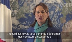 J -14 avant la COP21 : Ségolène Royal présente les compteurs intelligents