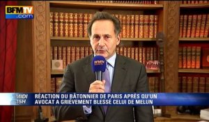 Bâtonnier de Paris: "Nous ne demandons pas de mesures de sécurité complémentaires"