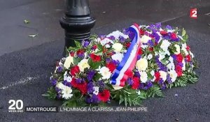 Montrouge : une cérémonie sobre et solennelle en hommage à Clarissa Jean-Philippe