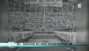 1971 - Ouverture des 4èmes Jeux du Pacifique Sud - Archives Polynésie 1ère n°47