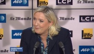 Pour Marine Le Pen, Bachar al Assad "n'est pas un barbare"