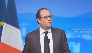 Hollande : «C'est une terrible prétention que d'être Français»