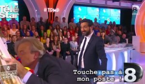 TPMP : Gilles Verdez peint avec son nez