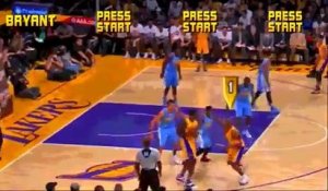 Kobe Bryant version NBA Jam... Beaucoup de paniers ratés!