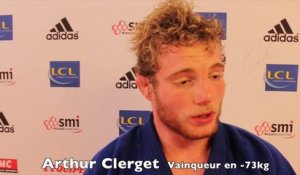 Judo - France D1 seniors 2015 - Arthur Clerget : "Encore du retard, mais beaucoup d'élan"