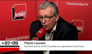 Pierre Laurent : "Il faut continuer à aider les forces démocratiques en Grèce"