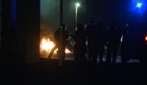 Nouveaux heurts entre migrants et policiers près de la "Jungle" à Calais