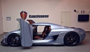 La fonctionnalité "Autoskin" de la Koenigsegg Regera