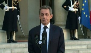 Attentats: Sarkozy exige un rapprochement avec la Russie et une politique migratoire coordonnée