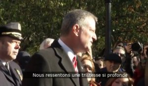 Le maire de New York aux Parisiens: restez forts