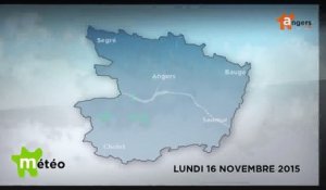 METEO NOVEMBRE 2015 [S.2015] [E.16] - Météo locale - Prévisions du lundi 16 novembre 2015