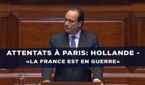 Attentats à Paris: Hollande - «La France est en guerre»