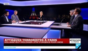 Attentats de Paris  : "la France est en guerre" (partie 1)