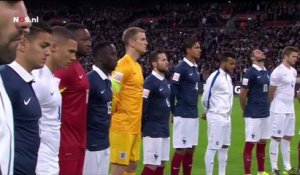 Minute silence Angleterre-France