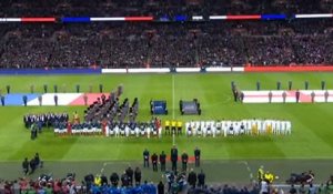 La Marseillaise chantée par tous au stade de Wembley