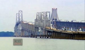 Le pont le plus flippant des USA : 7km de long à 120m au dessus de l'eau!