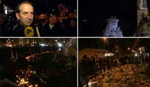 Hommage à République: "On est plus forts que vous, on est la paix"