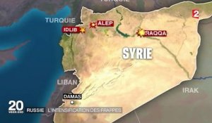 Syrie : la Russie intensifie ses frappes et crie vengeance