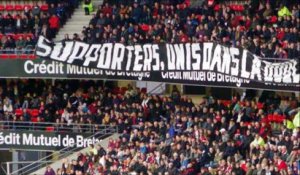 22/11/15 : SRFC-FCGB : supporters unis dans la douleur