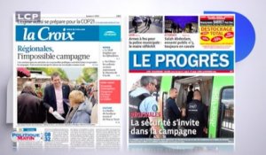 Revue de presse du 23 novembre 2015