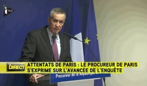 Attentats de Paris: la conférence de presse de François Molins