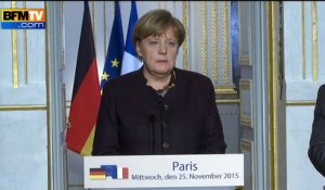 Angela Merkel: "Nous serons plus forts que la terreur"