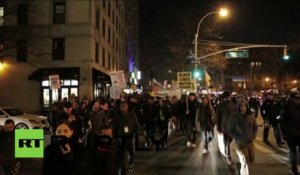 Manifestation Black Lives Matter contre la violence policière à New York