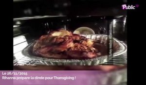 Vidéo : Rihanna prépare la dinde de Thanksgiving en dansant !