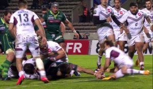 TOP 14 - Bordeaux-Bègles – Pau : 46-10 - ESSAI 3 Yann LESGOURGUES (UBB) - Saison 2015/2016