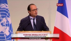 COP 21 : « Il s’agit de l’avenir de la planète, de l’avenir de la vie » affirme Hollande