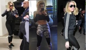 Khloe Kardashian retourne à la gym après un mois de congé
