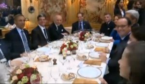 COP21 : Hollande et Obama dînent en petit comité à L'Ambroisie, un restaurant trois étoiles