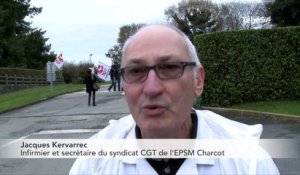 Caudan (56). Journée d'action à l'hôpital Charcot