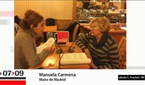 Podemos, terrorisme, Espagne : Manuela Carmena répond à Léa Salamé