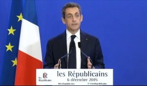 Régionales : Sarkozy appelle ses candidats à "refuser toute fusion et tout retrait"