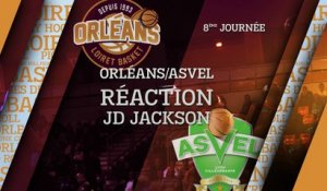 Réaction de JD Jackson - J08 - Orléans reçoit l'ASVEL